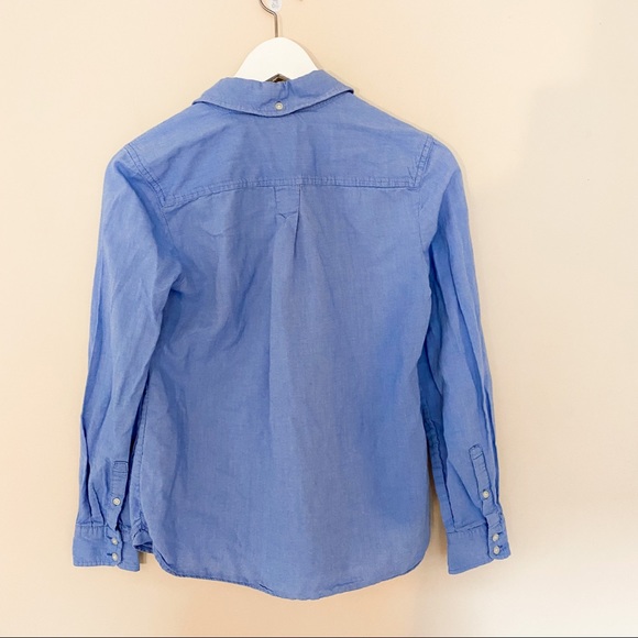 Gap Blue Collared Button Up - Picture 3 of 5